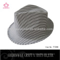 Billiger weißer Fedora-Hut aus Polyester